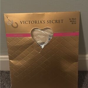Victoria's Secret Vintage Jet Black Hosiery